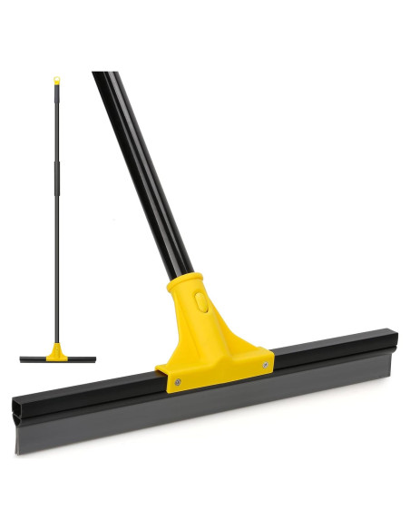 Escobilla de goma KeFanta 45.72 cm con mango ajustable 158.75 cm