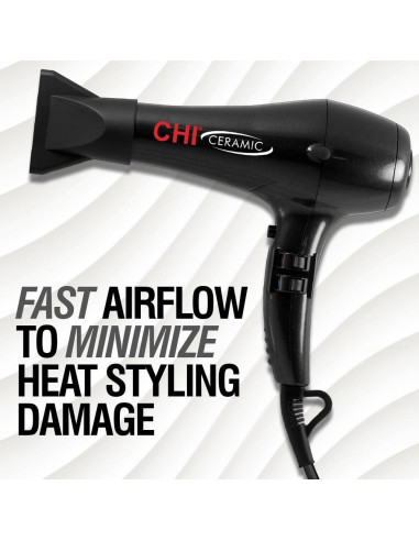 Secador de Pelo Cerámico CHI 1875W con Tecnología Iónica