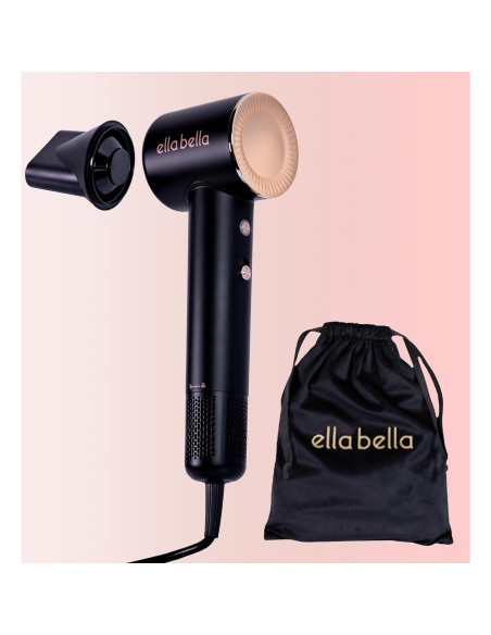 Secador de Pelo ELLA BELLA Compacto Plasma 1.45kg Digital