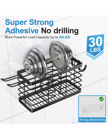 Organizador de Herramientas para Cabello Sevenblue Negro 3 en 1