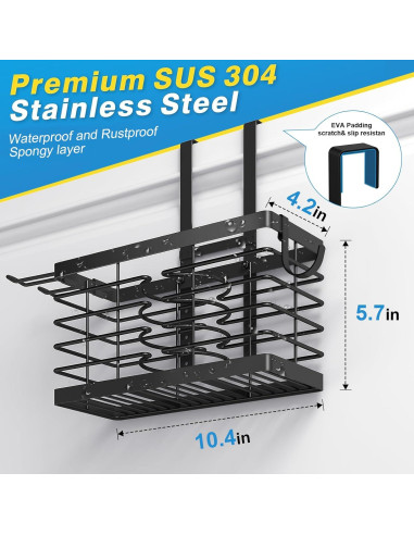 Organizador de Herramientas para Cabello Sevenblue Negro 3 en 1