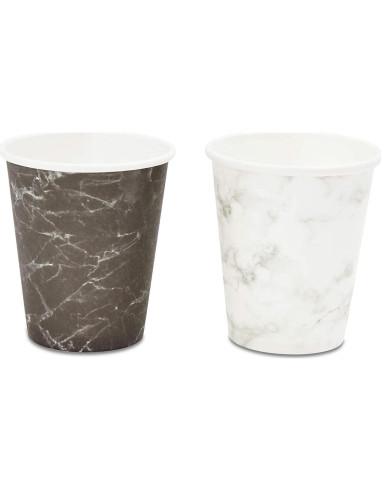 Vasos de Papel Desechables Juvale 600-Pack 3 oz Mármol