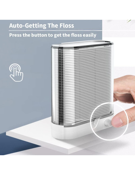 Dispensador de Hilo Dental Esimple con 88 Palillos Inodoros