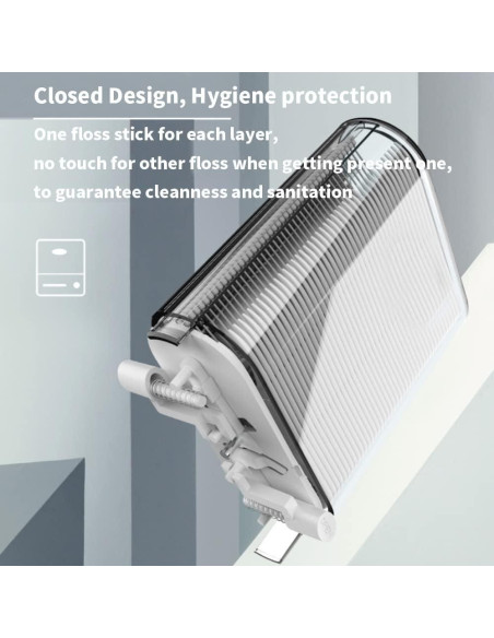 Dispensador de Hilo Dental Esimple con 88 Palillos Inodoros