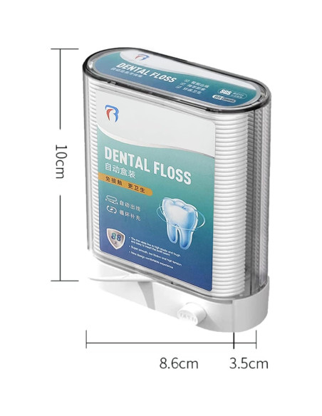 Dispensador de Hilo Dental Esimple con 88 Palillos Inodoros