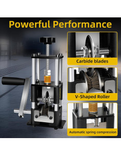 Máquina Pelacables CuzConven CC-SM-01 0.76-2.54 cm Manual y Eléctrica 2