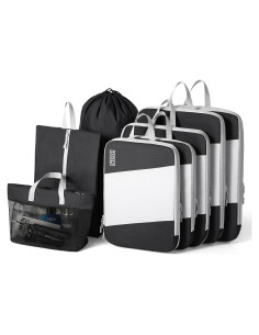 Cubos de Empaque DIMJ 8 Piezas Compresión Gran Capacidad