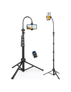 Trípode para Teléfono Victiv P18 RG 85" Ajustable Negro