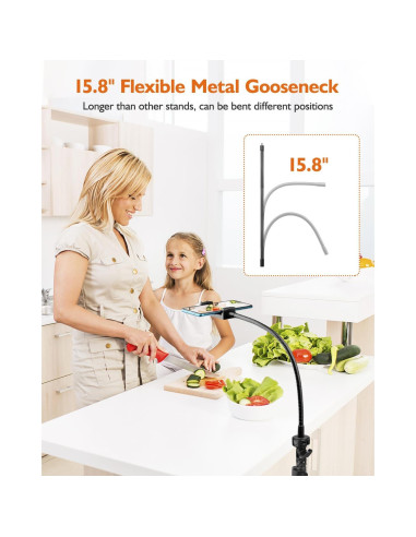 Trípode para Teléfono Victiv P18 RG 85" Ajustable Negro