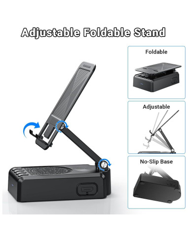 Altavoz Bluetooth AIKELA YX01 con Control Remoto y Soporte