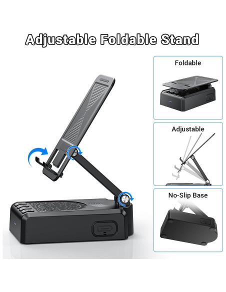 Altavoz Bluetooth AIKELA YX01 con Control Remoto y Soporte