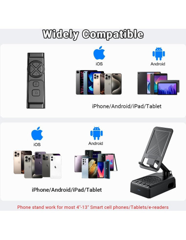 Altavoz Bluetooth AIKELA YX01 con Control Remoto y Soporte