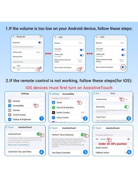 Altavoz Bluetooth AIKELA YX01 con Control Remoto y Soporte
