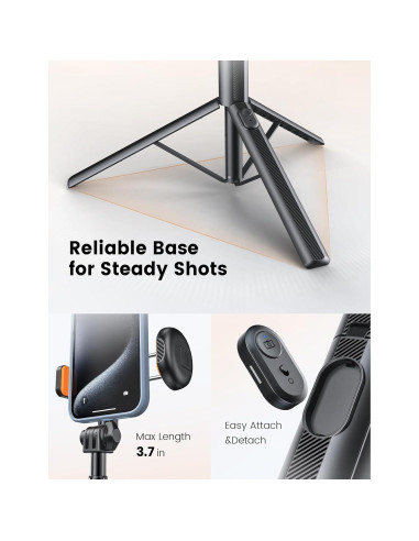 Trípode para Teléfono NT79 180 cm con Control Remoto