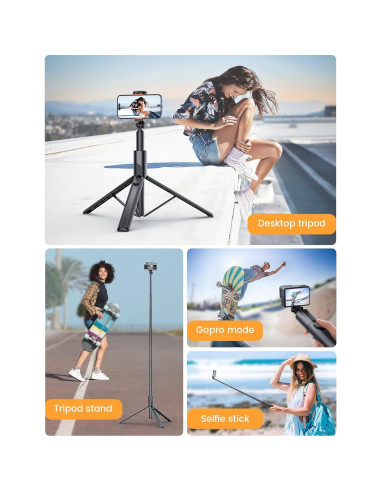 Trípode para Teléfono NT79 180 cm con Control Remoto