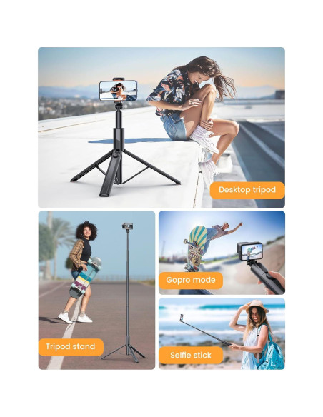 Trípode para Teléfono NT79 180 cm con Control Remoto