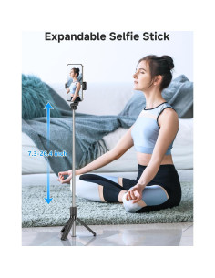 Bastón de Selfie Portátil 4 en 1 SHENZHEN F01 67.2 cm 2