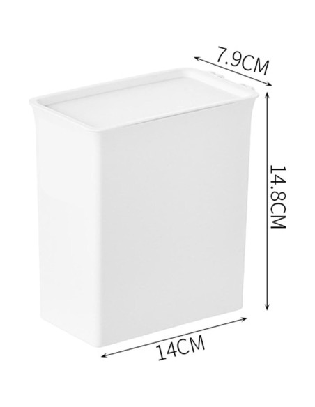 Caja de Almacenamiento de Detergente para Lavandería Genérico 14x12x6cm