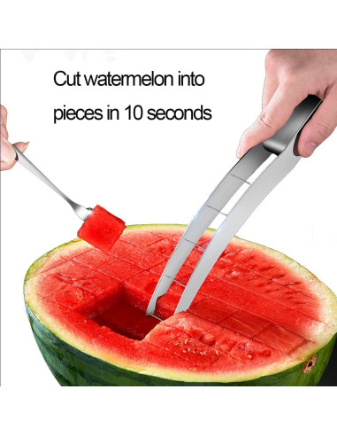 Cortador de Sandía Shoxil Acero Inoxidable 24 cm Manual
