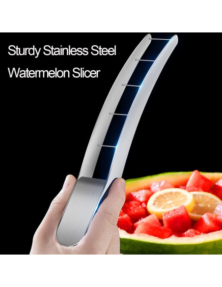 Cortador de Sandía Shoxil Acero Inoxidable 24 cm Manual