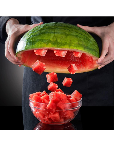 Cortador de Sandía Shoxil Acero Inoxidable 24 cm Manual