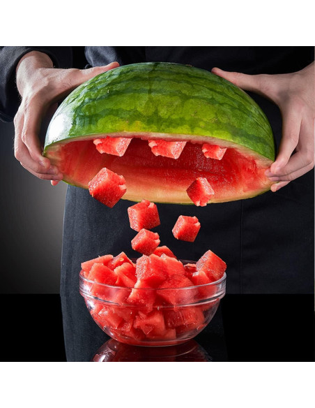 Cortador de Sandía Shoxil Acero Inoxidable 24 cm Manual