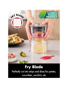 Cortador de Papas Fritas Geedel con 2 Cuchillas Inoxidable 2