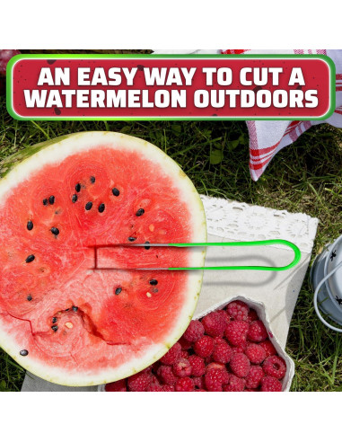 Cortadora de Sandía BURIUS Acero Inoxidable Mango Ergonómico