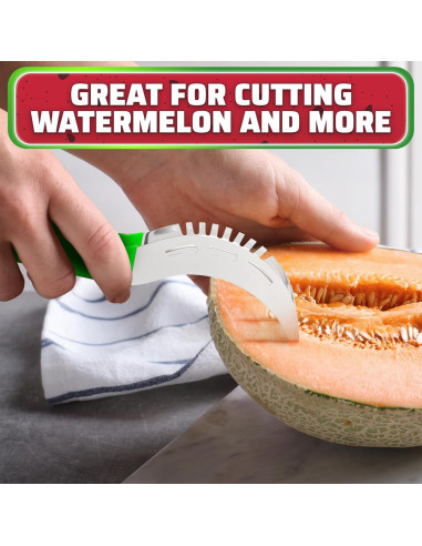 Cortadora de Sandía BURIUS Acero Inoxidable Mango Ergonómico