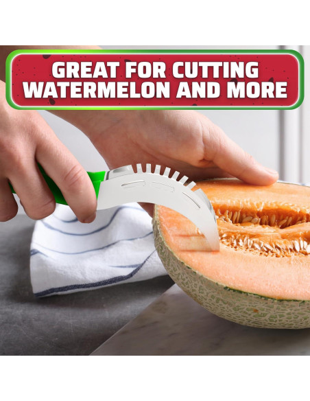 Cortadora de Sandía BURIUS Acero Inoxidable Mango Ergonómico