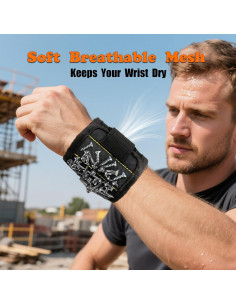 Pulsera Magnética PAIGOIN PMW-001 para Herramientas y Tornillos 2