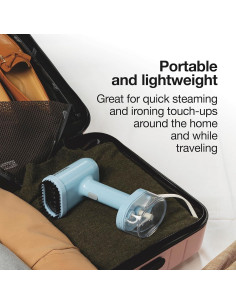 Plancha de Viaje Proctor Silex 2 en 1 Compacta 1200W Azul 2