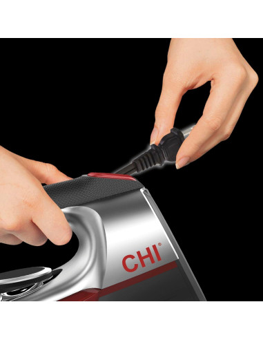Plancha de Vapor CHI 1700W con Cable Retráctil 2.4m