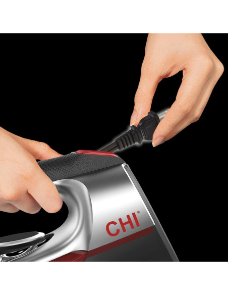 Plancha de Vapor CHI 1700W con Cable Retráctil 2.4m
