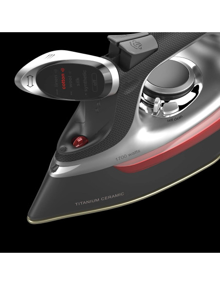 Plancha de Vapor CHI 1700W con Cable Retráctil 2.4m
