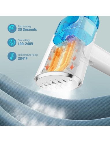 Vaporizador de Viaje TYY A8 1000W Doble Voltaje Plegable