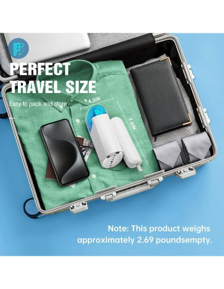 Vaporizador de Viaje TYY A8 1000W Doble Voltaje Plegable