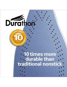 Plancha de Vapor Hamilton Beach 1800W con Suela Durathon Verde 2