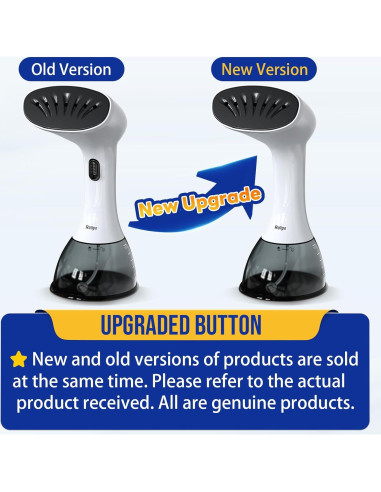 Vaporizador de Ropa Rolipo 1350W 400ml Portátil Blanco