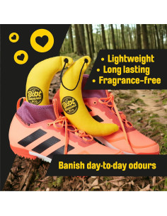Desodorante Eco Travel Boot Bananas - Carbón Activado - 1 Par 2