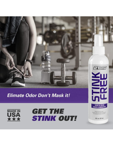 Spray Eliminador de Olores para Zapatos 2Toms StinkFree 240ml