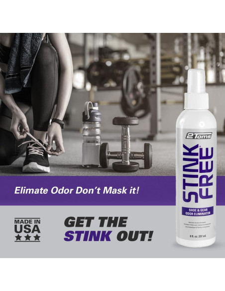 Spray Eliminador de Olores para Zapatos 2Toms StinkFree 240ml