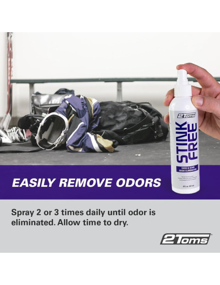 Spray Eliminador de Olores para Zapatos 2Toms StinkFree 240ml