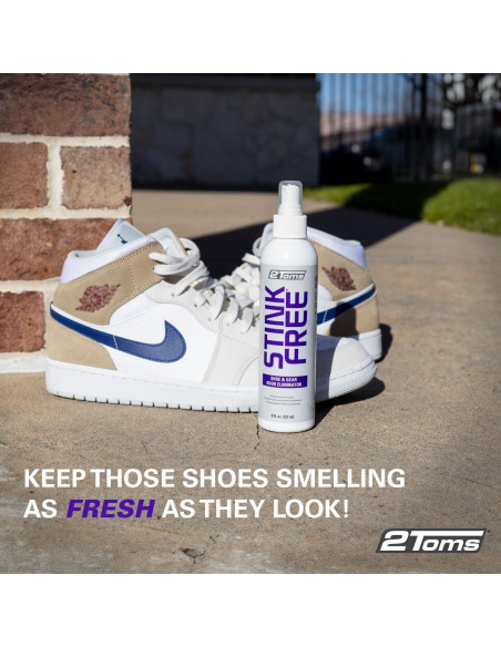 Spray Eliminador de Olores para Zapatos 2Toms StinkFree 240ml