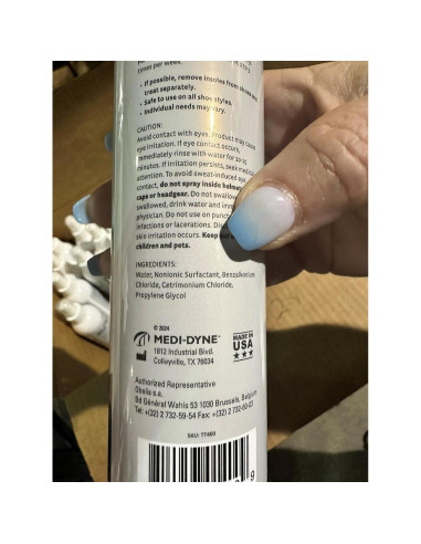 Spray Eliminador de Olores para Zapatos 2Toms StinkFree 240ml