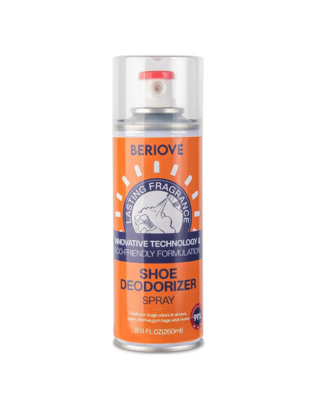 Spray Desodorante para Zapatos BERlOVE 30 ml Eliminador Olores