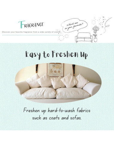 Spray Desodorante Natural para Tela Lavons 370mL Chic