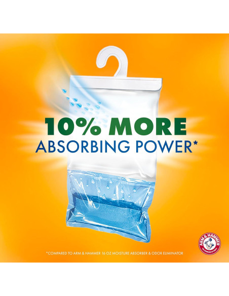 Absorbente de Humedad Colgante Arm & Hammer Essentials 3 Pzas
