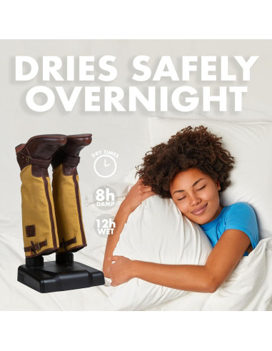 Secador de Botas JobSite - Calentador Silencioso 36W