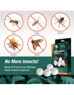 Bolas Desodorantes y Repelentes ZingZap 24 Unidades Naturales 2